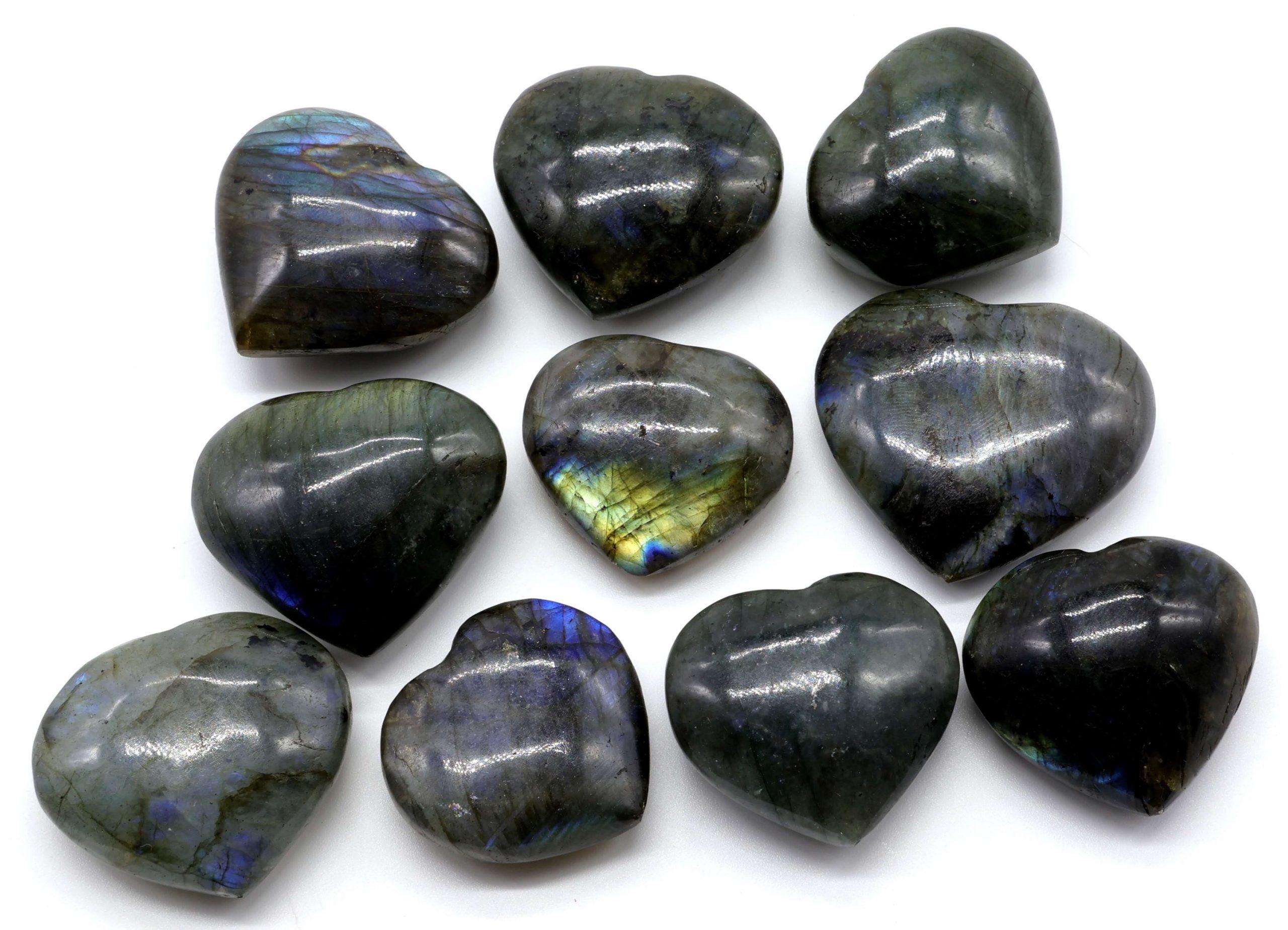 Coeurs Labradorite 🖤