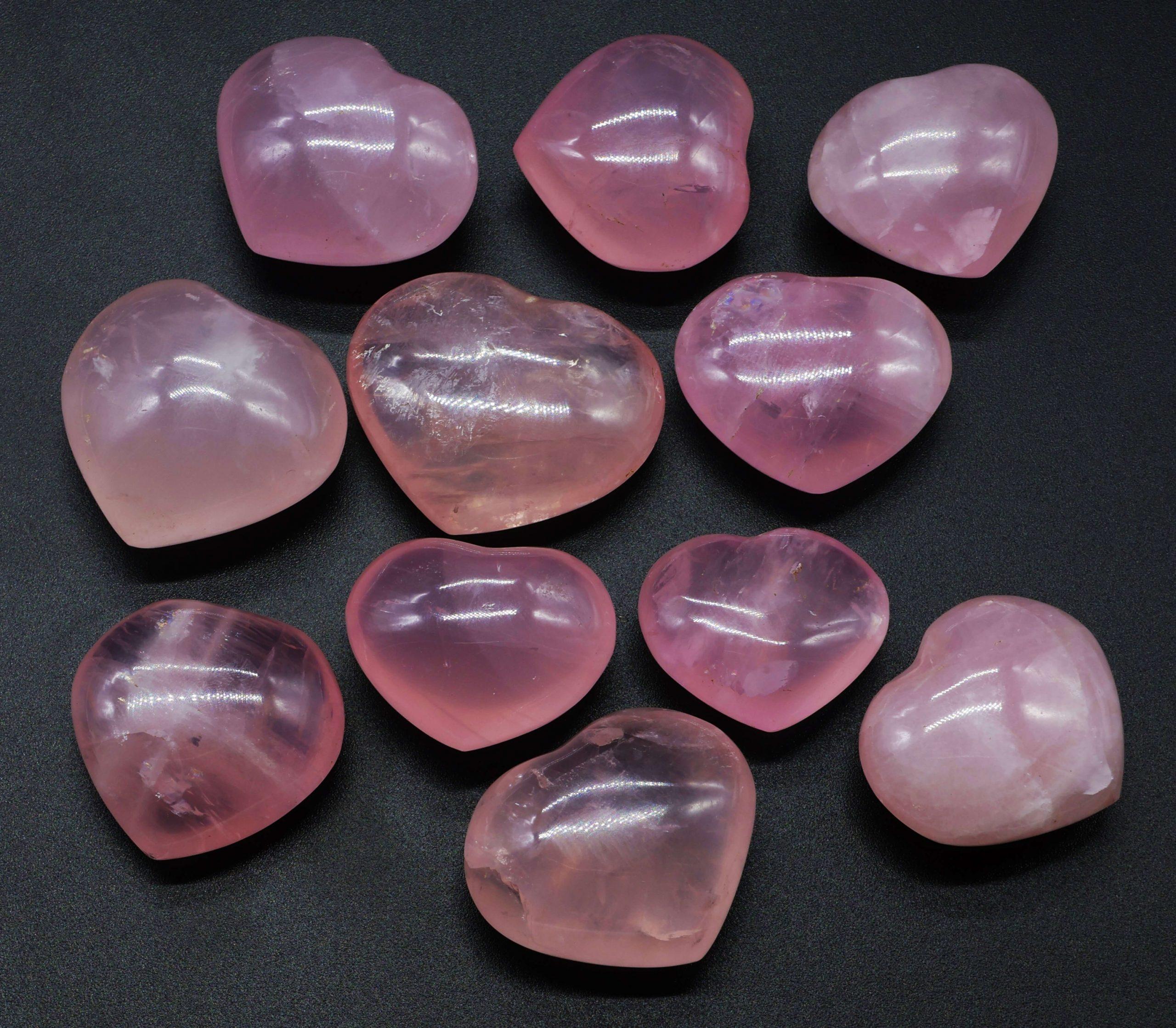 Coeurs Quartz Rose 💜